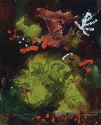 Paul Klee Frau im Sonntagsstaat painting